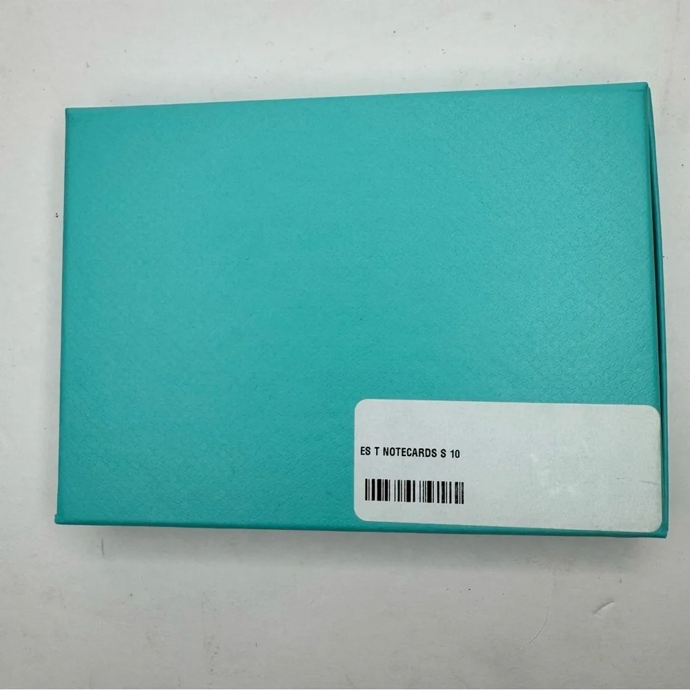 NIB Rare TIFFANY & CO. “Tiffany T” Assorted Note Cards Set of 10 New In Box - Picture 8 of 12
